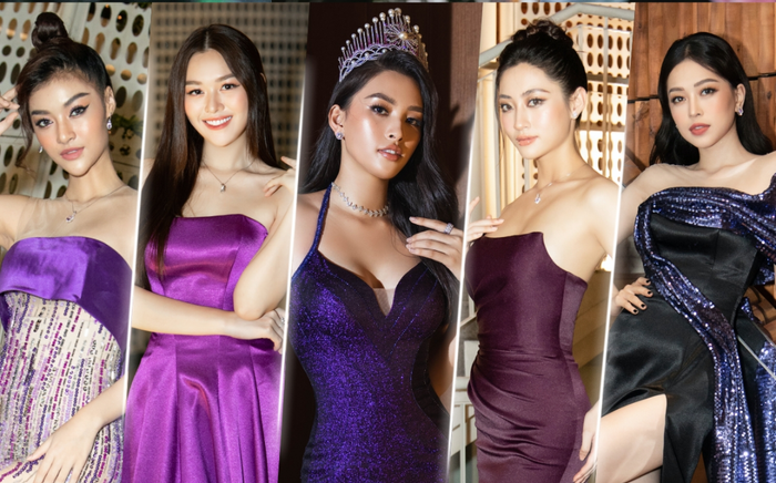 6 nàng hậu 2k họp mặt: Tiểu Vy - Lương Thùy Linh sắc sảo, Tường San - Phương Nga kiều diễm hơn người