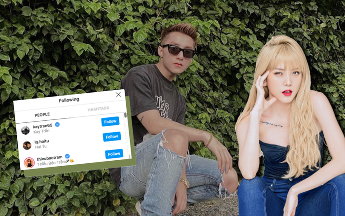 Sơn Tùng chính thức không còn follow một mình Thiều Bảo Trâm!