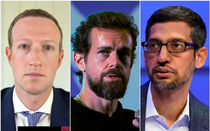 Sếp lớn của Facebook, Google và Twitter lại kéo nhau ra toà vào cuối tháng 10