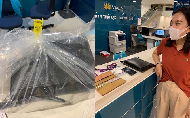 Tiếp viên Vietnam Airlines trả lại túi Louis Vuiton, gần 80 triệu đồng cho hành khách để quên