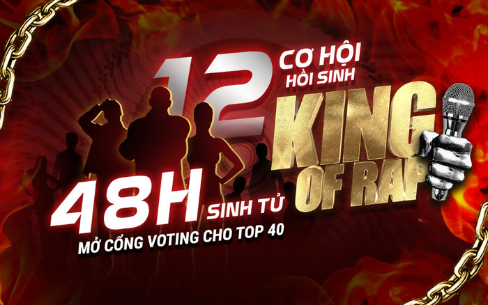 Những điều cần biết 48 giờ voting, Đêm Hồi sinh KING OF RAP và tổng giải thưởng gần 2 tỷ đồng cho chung kết