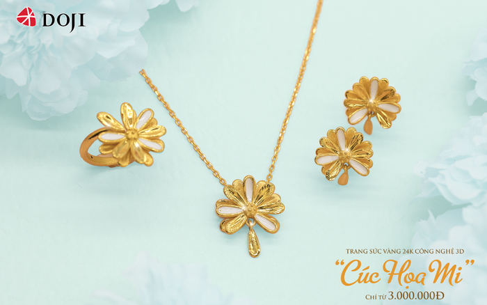 DOJI gửi tặng khách hàng hàng ngàn ưu đãi dịp 20/10