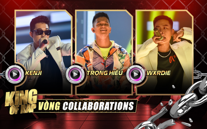 Wxrdie - Kenji khuấy đảo sàn đấu King Of Rap cùng Trọng Hiếu: Xứng tầm cuộc chiến giữa 2 kẻ đứng nhất!