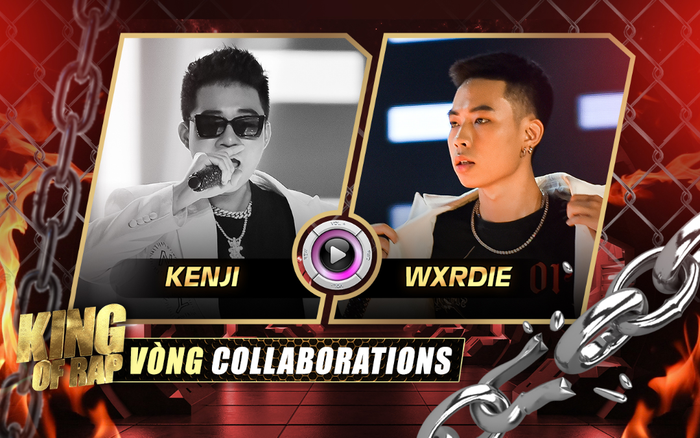 Wxrdie thắng áp đảo 'Thuỷ thần' Kenji với khoảng cách 0.6 điểm, giữ vững ngôi vương King Of Rap với 114 triệu đồng