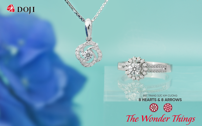 Dẫn đầu xu hướng với Bộ sưu tập Trang sức Kim cương 'The Wonder Things' của DOJI