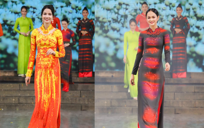 Những thiết kế áo dài màu sắc giúp tôn dáng nịnh da cho phụ nữ