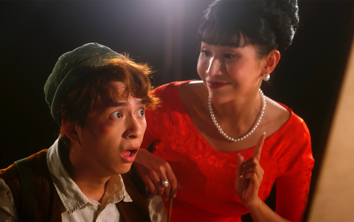 Khả Như cùng Ngô Kiến Huy luyện bí kíp cưa gái trong phim 'Em là của em'