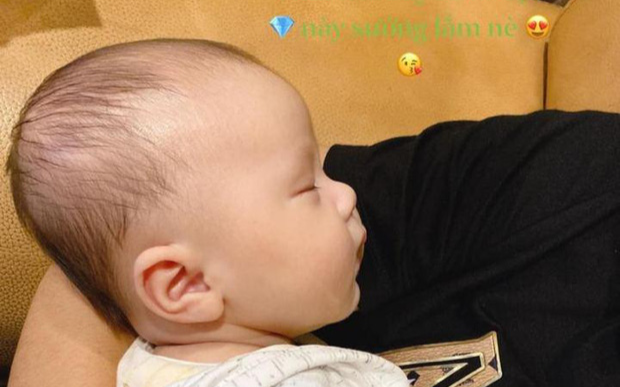 Duy Mạnh ví con trai là cục Kim Cương, hạnh phúc khi được ôm con ngủ khi trời lạnh