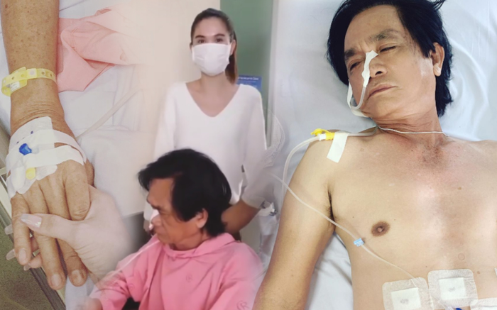 Ngọc Trinh túc trực liên tục 2 ngày trong bệnh viện để chăm sóc ba ruột