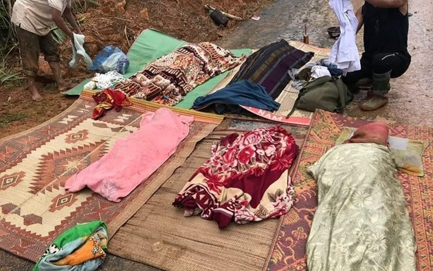 Đã tìm thấy 6 thi thể trong cùng một gia đình bị vùi lấp do sạt lở ở Quảng Trị