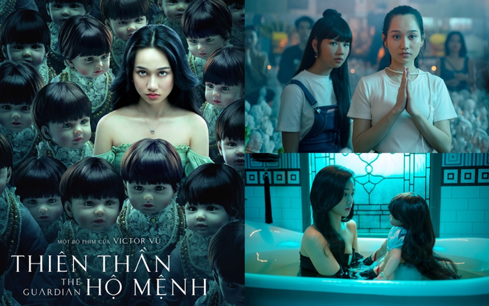 Teaser 'Thiên thần hộ mệnh': Trúc Anh, Salim và Amee 'nuôi' búp bê Kumanthong, hé lộ chiêu trò thâm độc trong showbiz