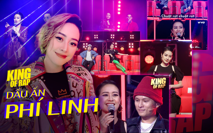 Dấu ấn Phí Linh tại King Of Rap: Thời thượng, am hiểu về Underground, hết lòng vì thí sinh