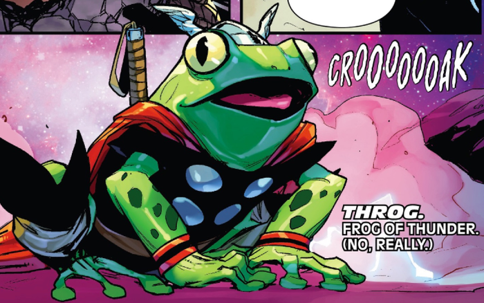 Throg - chú ếch Thần Sấm của Marvel sẽ trở lại trong thời gian tới