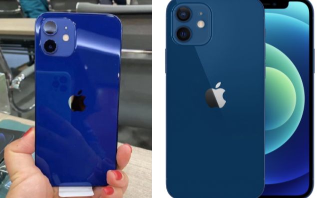 Màu xanh trên iPhone 12 gây bức xúc vì không giống quảng cáo