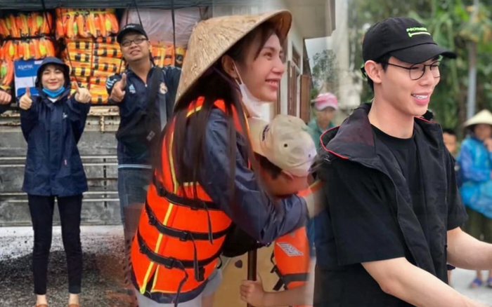 Làng nhạc Vpop những ngày hối hả cùng miền Trung vượt lũ