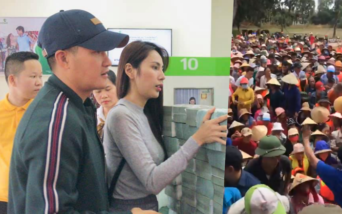 Thuỷ Tiên dừng phát tiền cứu trợ, nhiều người khiếu kiện về số tiền được nhận