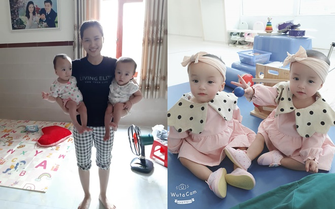 Mẹ bé Trúc Nhi - Diệu Nhi vỡ òa trong hạnh phúc khi hai con gọi tiếng 'mẹ' sau 16 tháng