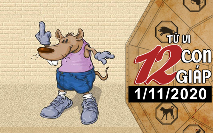 Tử vi chủ nhật ngày 1/11/2020 của 12 con giáp: Tý vượng tài lộc, Thìn vượng vận đào hoa