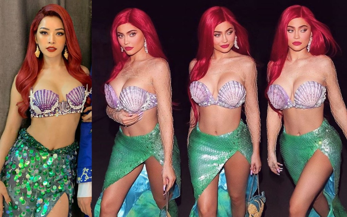Chi Pu 'chơi trội' bắt chước Kylie Jenner hóa thành nàng tiên cá