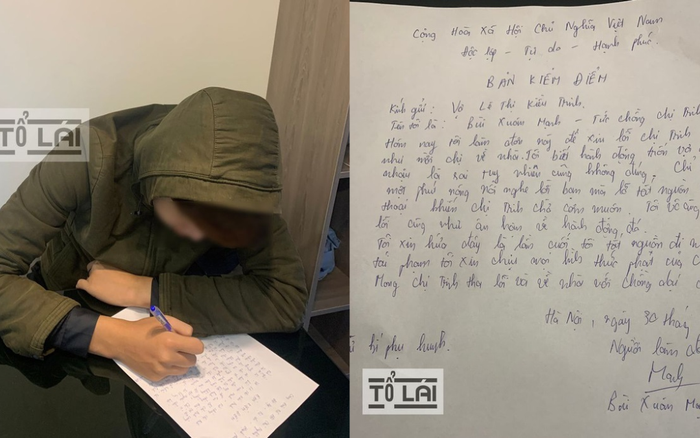 Ông chồng trẻ phải viết bản kiểm điểm khi mắc loạt tội lỗi khiến vợ giáo viên giận dỗi bỏ về ngoại