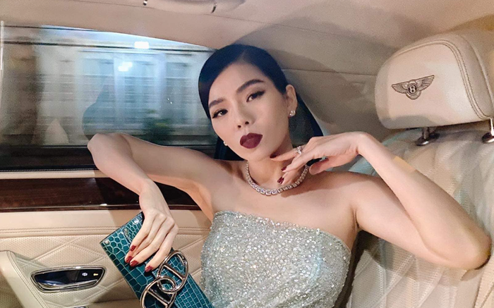 Lệ Quyên lên tiếng sau khi bị bắt gặp được bạn trai tin đồn hộ tống đi diễn