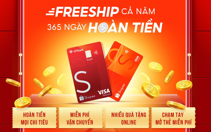 Thêm nhiều ưu đãi mùa mua sắm cuối năm cùng VPBank và Shopee