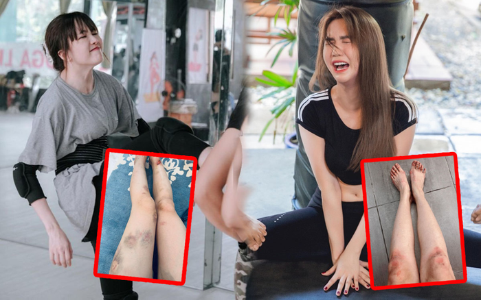 Hari Won, Ngọc Trinh bất chấp bầm dập vì nghệ thuật nhưng người cuối mới đáng ngưỡng mộ