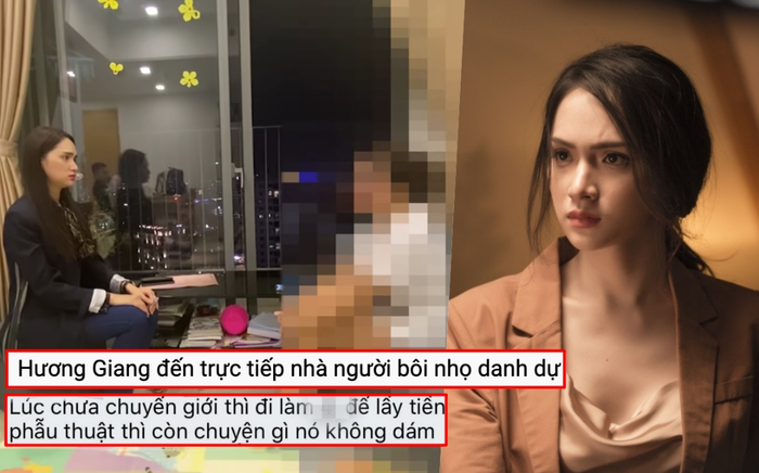 Hương Giang đến tận nhà chất vấn anti-fan: 'Tôi nghèo nhưng làm gì có đủ cấu tạo cơ thể để đánh đổi?'
