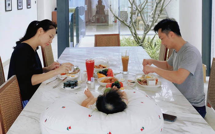 Cường Đô La khoe loạt khoảnh khắc hạnh phúc cùng gia đình nhỏ dịp cuối tuần