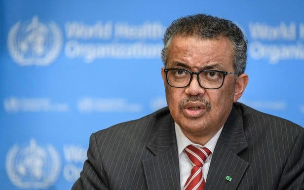 Tổng giám đốc WHO tự nguyện cách ly vì tiếp xúc với người nhiễm COVID-19