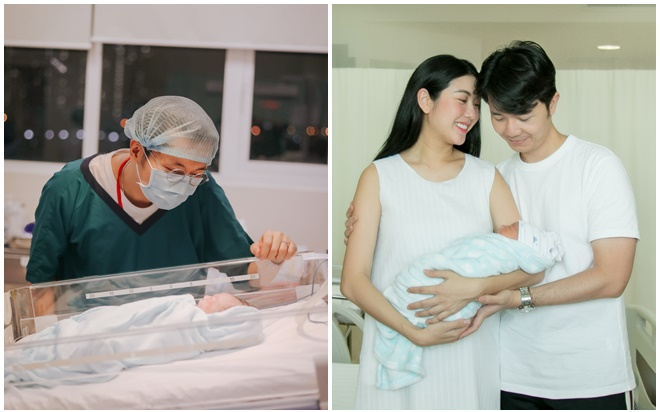 Thúy Vân hạ sinh quý tử, ông xã Nhật Vũ bật khóc: 'Nhìn thấy con ba mẹ thêm một cơ hội trưởng thành'