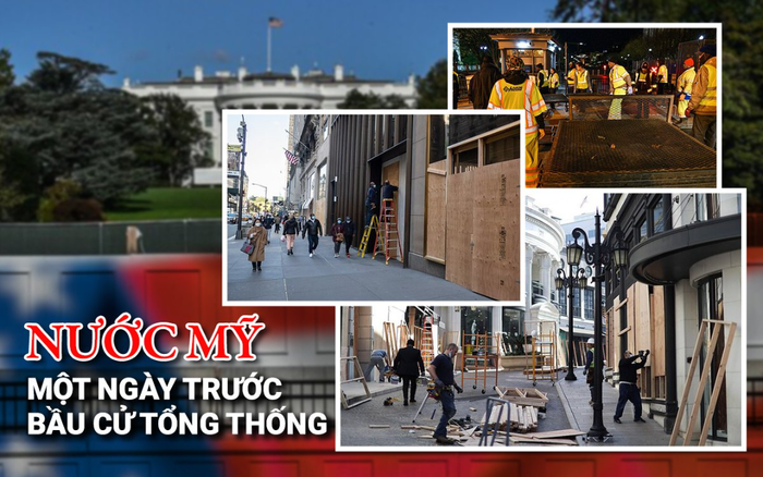 Hình ảnh nước Mỹ một ngày trước bầu cử tổng thống