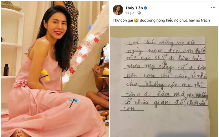 Bé Gạo gửi lời chúc cảm động đến Thuỷ Tiên