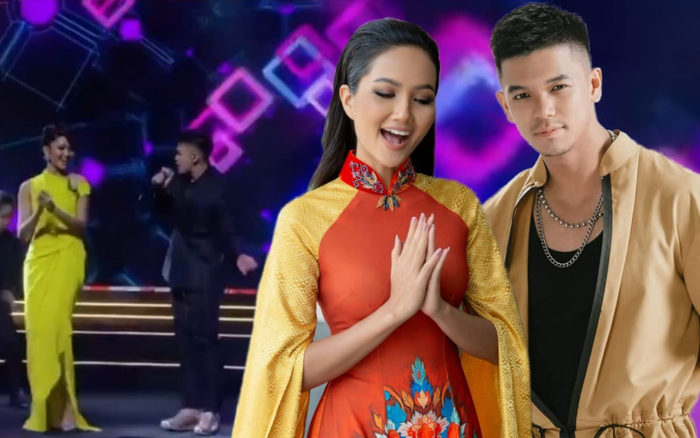 Trọng Hiếu hết lời khen ngợi H'Hen Niê sau màn ngẫu hứng 'quậy banh' sân khấu