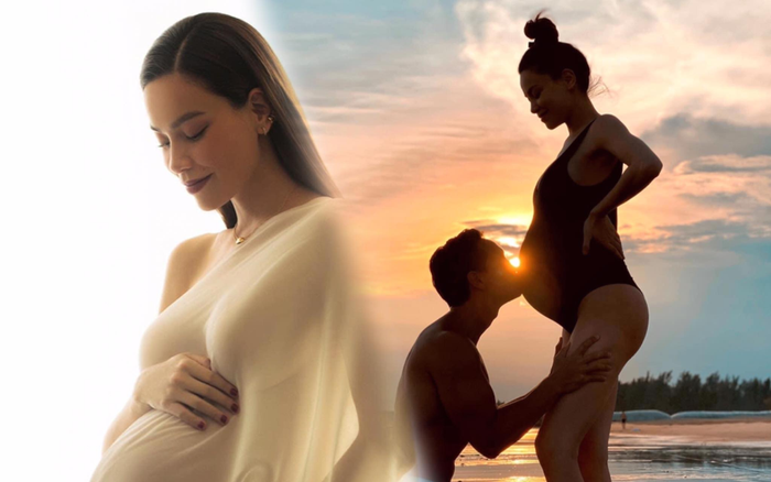 Lộ tên thân mật của cặp song sinh nhà Hồ Ngọc Hà - Kim Lý: Cái tên siêu đáng yêu!