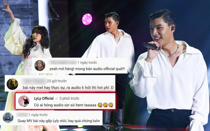 HIEUTHUHAI - LyLy được fan 'năn nỉ' ra bản audio siêu phẩm 'Lời đường mật' vì bài hát quá bắt tai