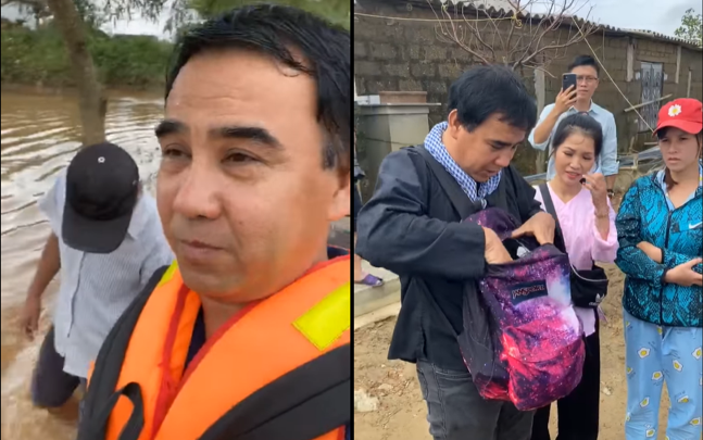 Nghệ sĩ Quyền Linh chung tay gây quỹ cho dự án nước sạch và giáo dục cho trẻ em miền Trung