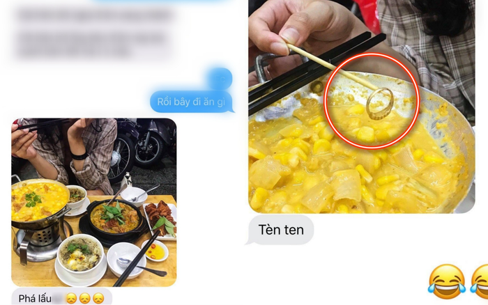 Người yêu là 'fan ruột' món phá lấu, anh chàng giấu nhẫn cầu hôn tận 'đáy lòng'