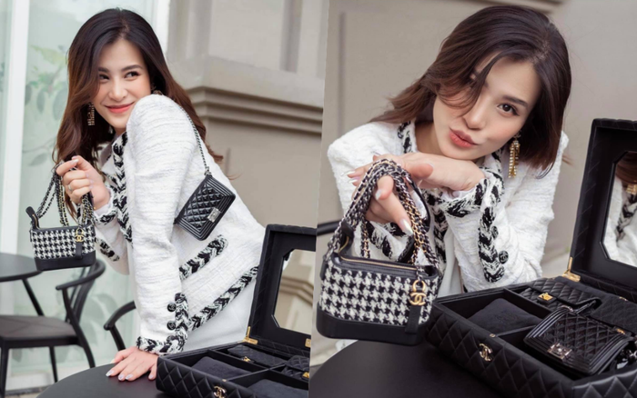 Đông Nhi 'khoe' set túi trị giá gần 700 triệu đồng sắm cho con gái?