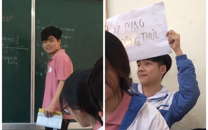 Nghe lời xúi 'lên bảng đi tôi nhắc cho', nam sinh nhận ngay cái kết không thể 'nhọ' hơn