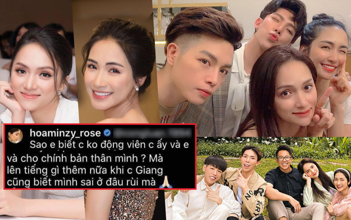 Bị fan chê vô tâm, Hòa Minzy lên tiếng: 'Tôi bênh vực làm gì khi chị Hương Giang đã biết sai'
