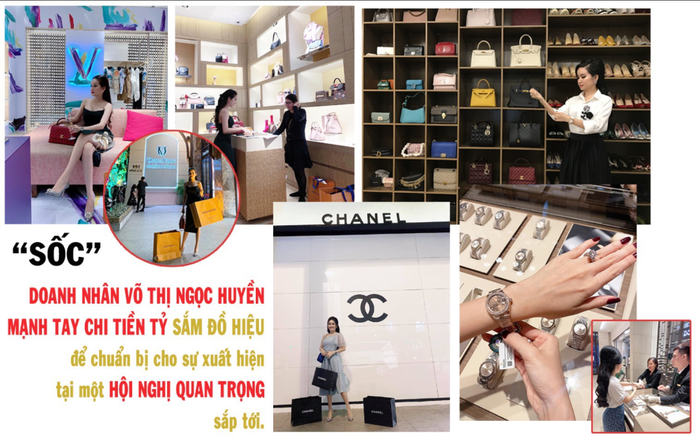 'Ngã ngửa' khi biết sự thật đằng sau việc mạnh tay chi tiền tỉ sắm đồ hiệu của Doanh nhân Võ Thị Ngọc Huyền