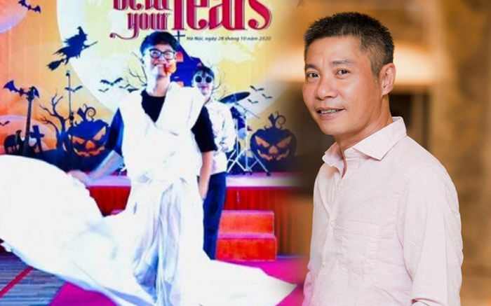 MC Thảo Vân đăng ảnh con trai mặc váy đi catwalk, Công Lý liền có phản ứng gây chú ý