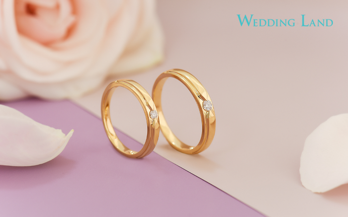 Mua nhẫn cưới kim cương tự nhiên Wedding Land giá chỉ từ 6 triệu đồng