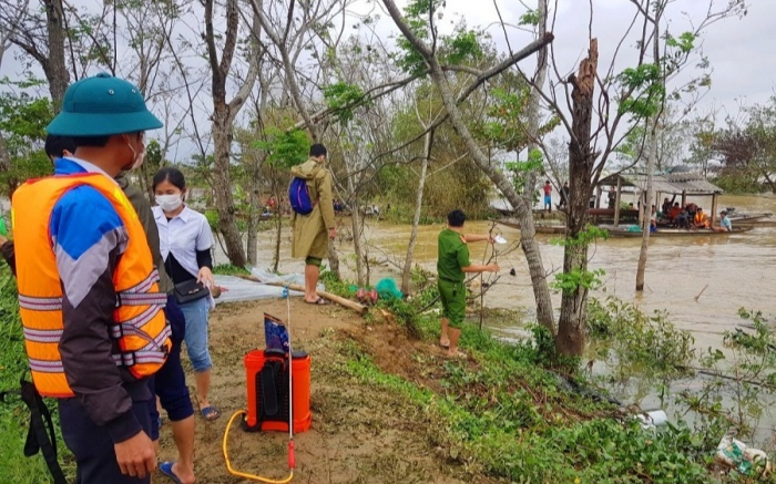 Phát hiện thi thể nam giới trôi dạt vào bờ sông khi lũ rút ở Huế