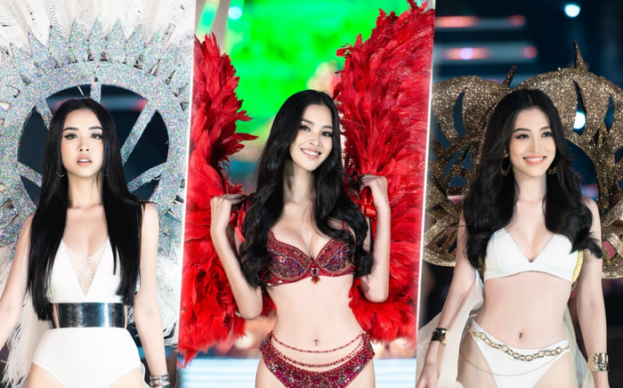 Tiểu Vy thu hút mọi ánh nhìn với bikini đỏ rực táo bạo, Phương Nga - Thúy An tự tin khoe vẻ đẹp quyến rũ