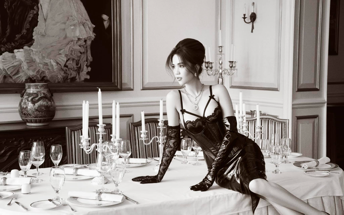 Diện váy body khoe vòng 1 hun hút, Ngọc Trinh hóa minh tinh Hollywood thu hút mọi ánh nhìn