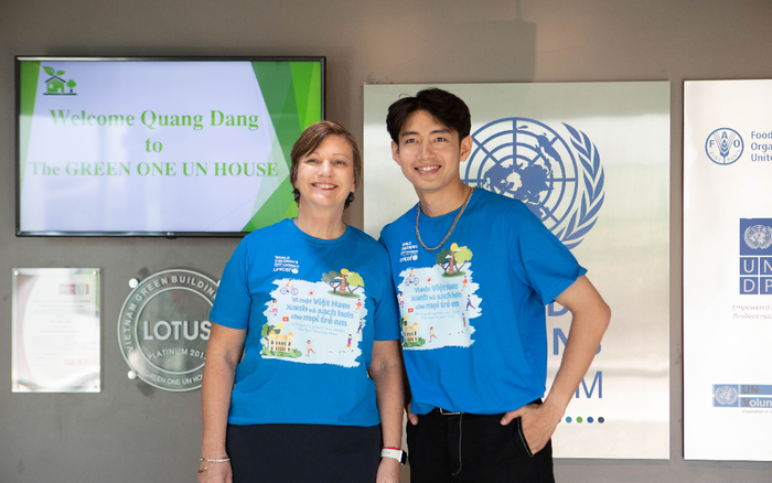 Quang Đăng sáng tạo vũ điệu bảo vệ môi trường, đồng hành cùng UNICEF trong chiến dịch mới