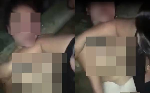 Cô gái bị lột đồ đánh ghen kinh hoàng, hành động đánh vào mặt và vùng kín của người đàn ông gây phẫn nộ