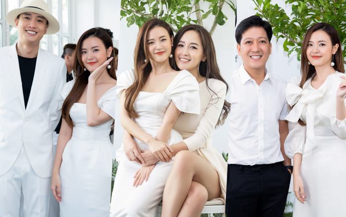 Midu ngồi trên đùi Mai Phương Thúy chụp ảnh, Trường Giang 'ghi điểm' với hành động tinh tế